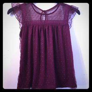 No boundaries juniors sleeveless blouse